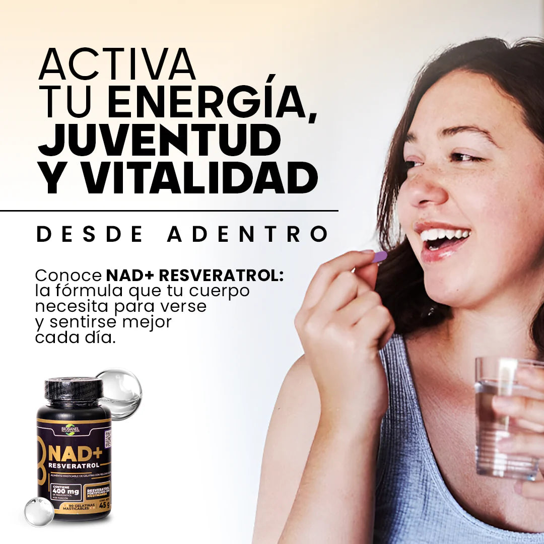 Nad+™ Resveratrol - 60 Cápsulas
