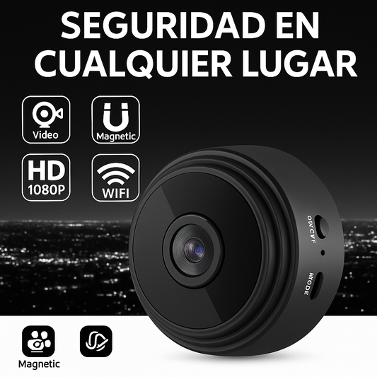 Mini Cámara Seguridad™ - Aumenta tu Tranquilidad