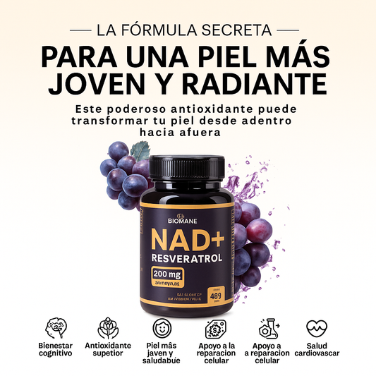 Nad+™ Resveratrol - 60 Cápsulas