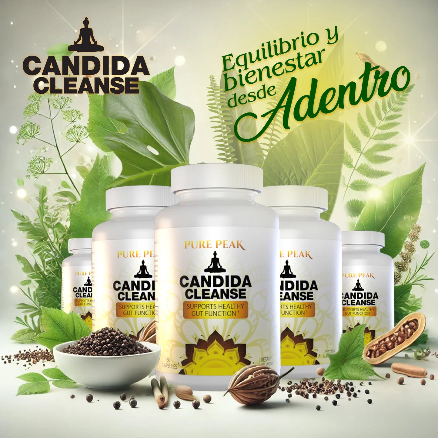 Candida Cleanse™ - 60 Cápsulas