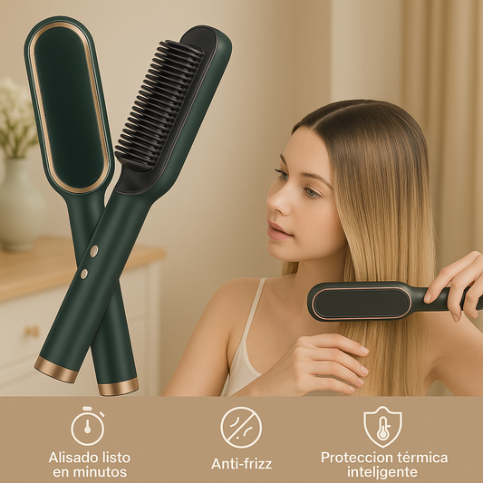 Cepillo Alisador™ de Cabello - Alisado Perfecto en Minutos