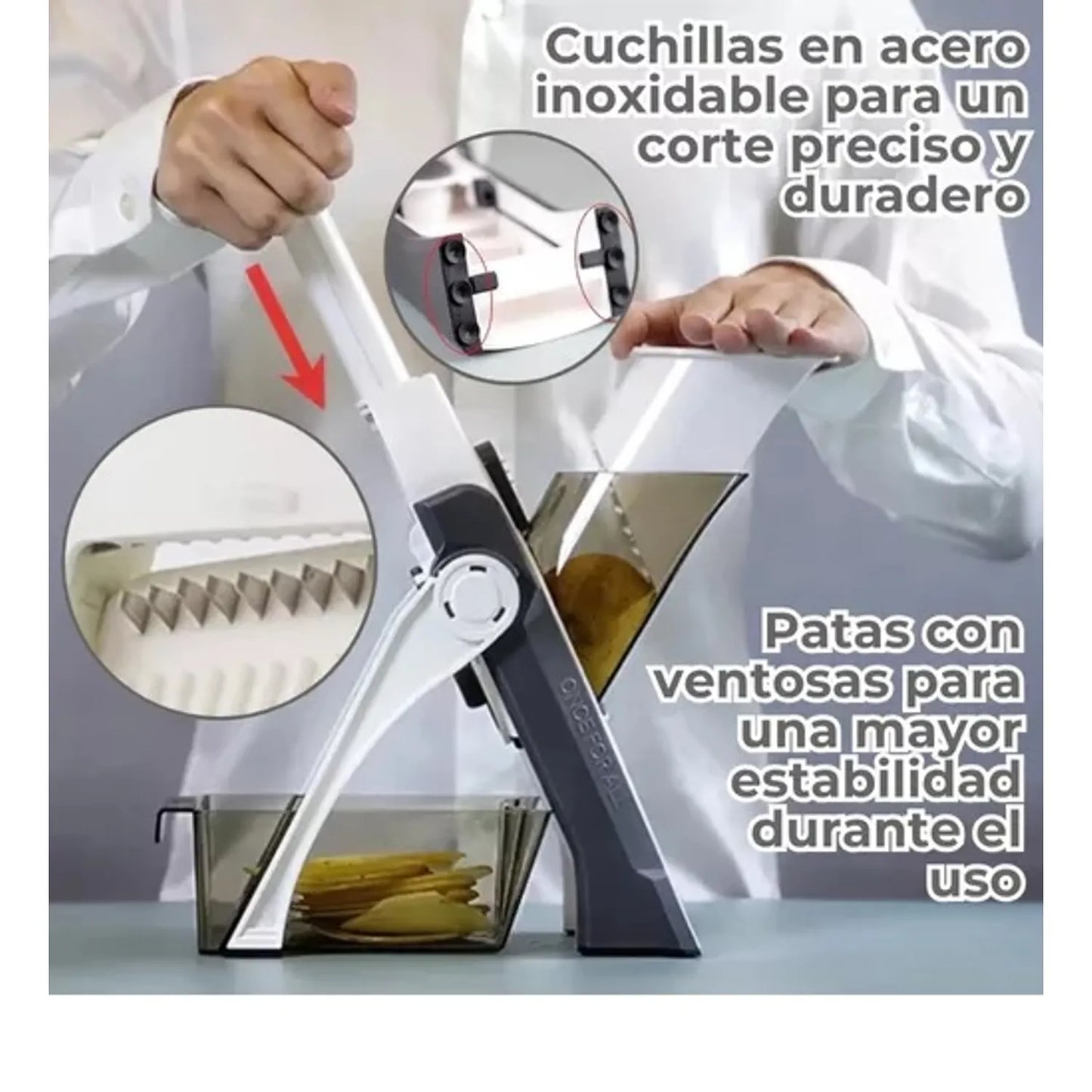 Cortador Rebanador™ Multifuncional - Ahorra Tiempo