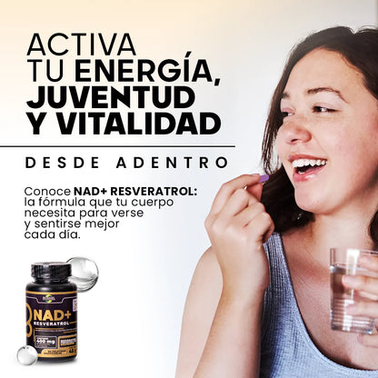 Nad+™ Resveratrol - 60 Cápsulas