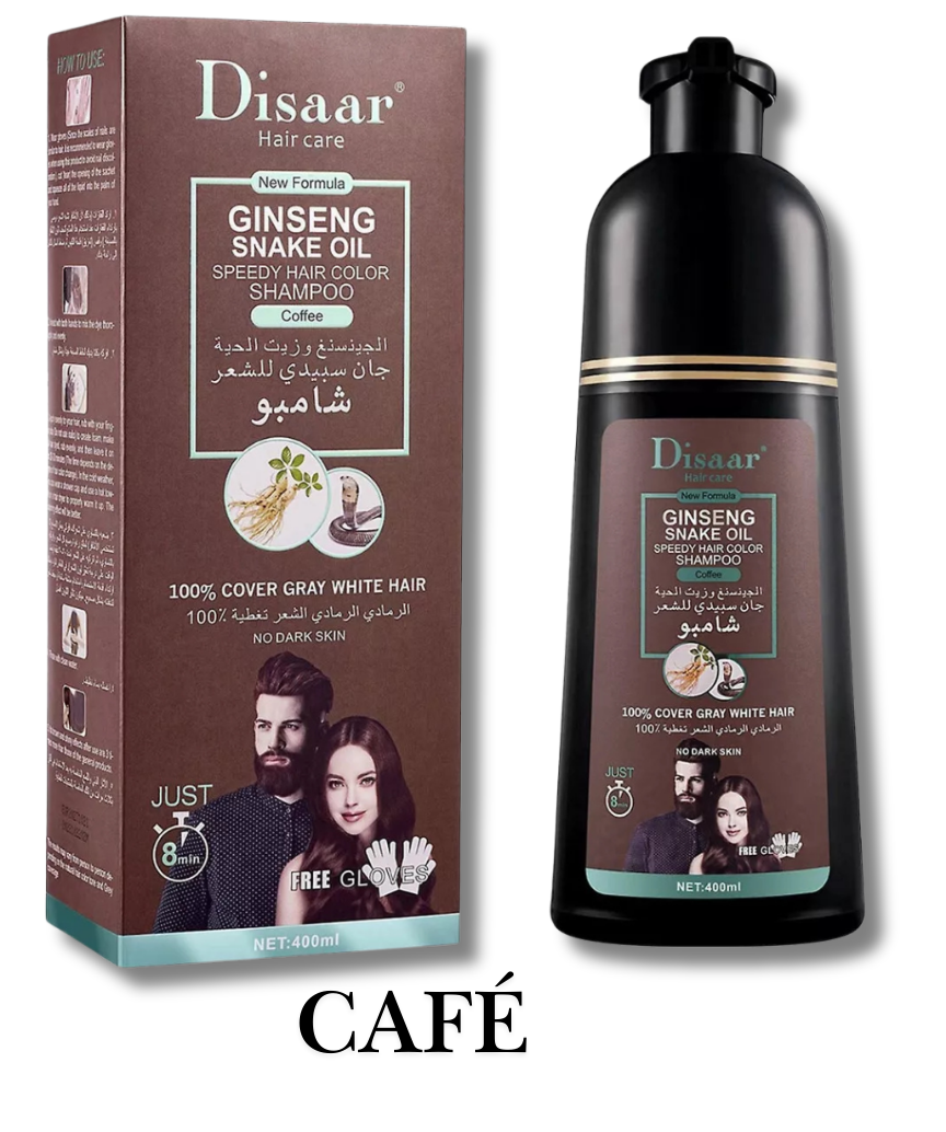 Shampoo Colorante™ Cubre Canas - Recupera tu Estilo