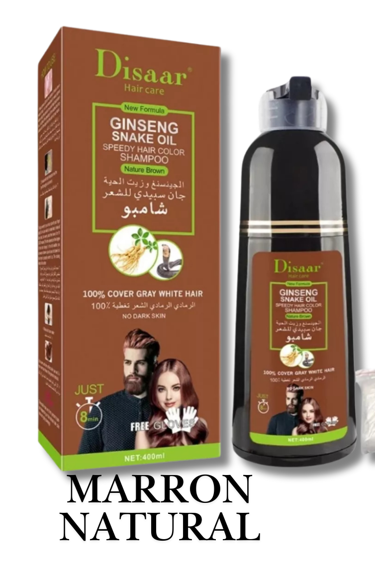 Shampoo Colorante™ Cubre Canas - Recupera tu Estilo