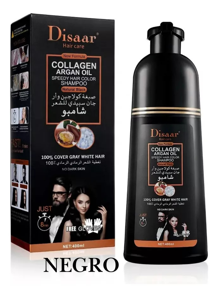 Shampoo Colorante™ Cubre Canas - Recupera tu Estilo