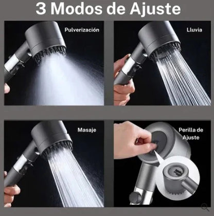 Cabezal Ducha Masajeadora™ - Convierte tu Ducha en un SPA